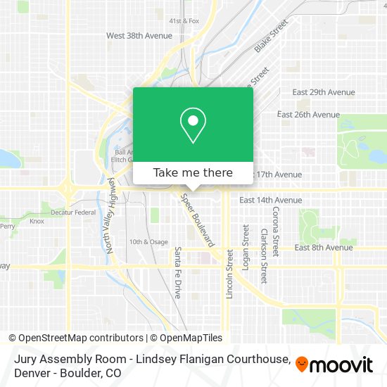 Mapa de Jury Assembly Room - Lindsey Flanigan Courthouse
