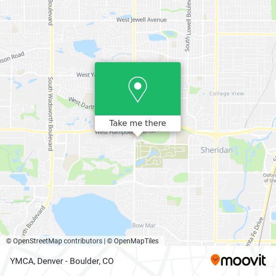 Mapa de YMCA