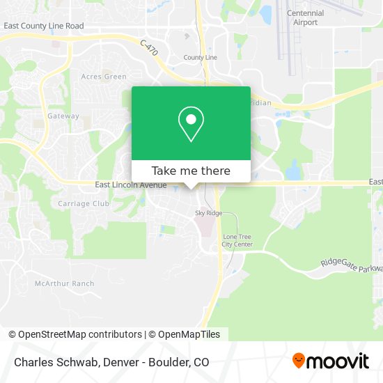 Charles Schwab map