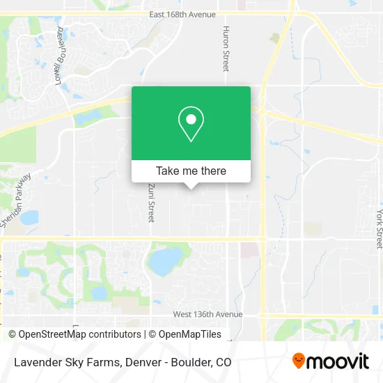 Lavender Sky Farms map