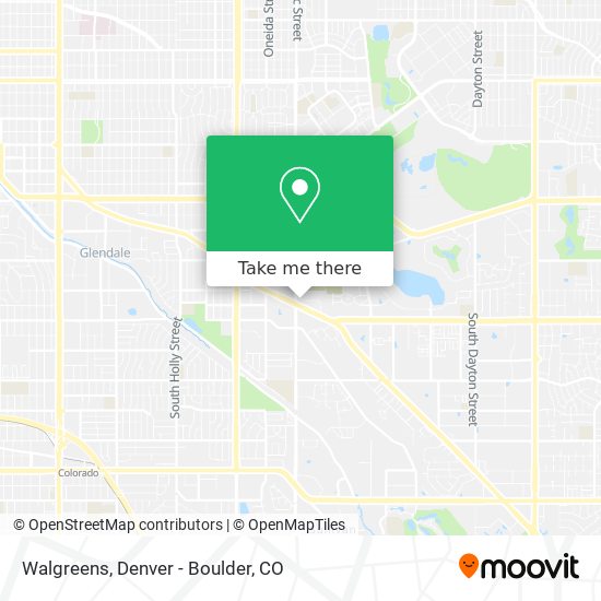 Mapa de Walgreens