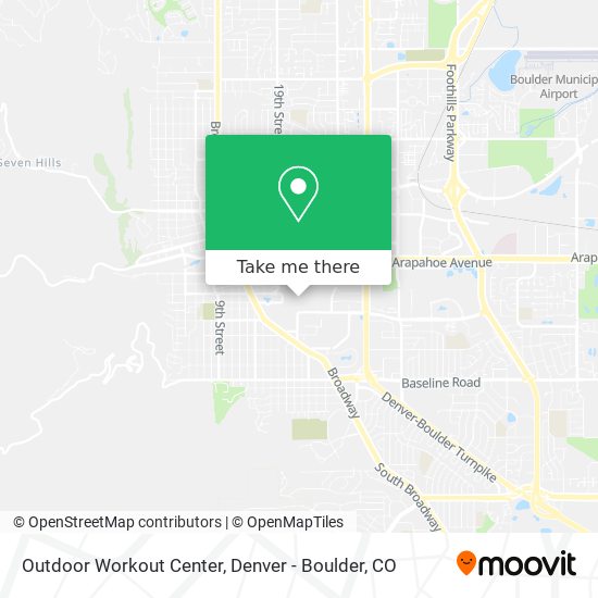 Outdoor Workout Center map