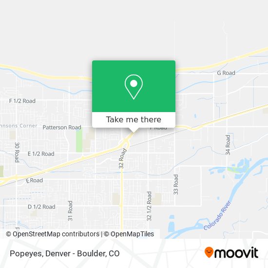 Popeyes map