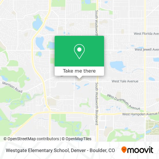 Mapa de Westgate Elementary School