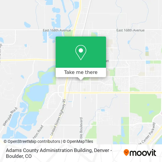 Adams County Administration Building map