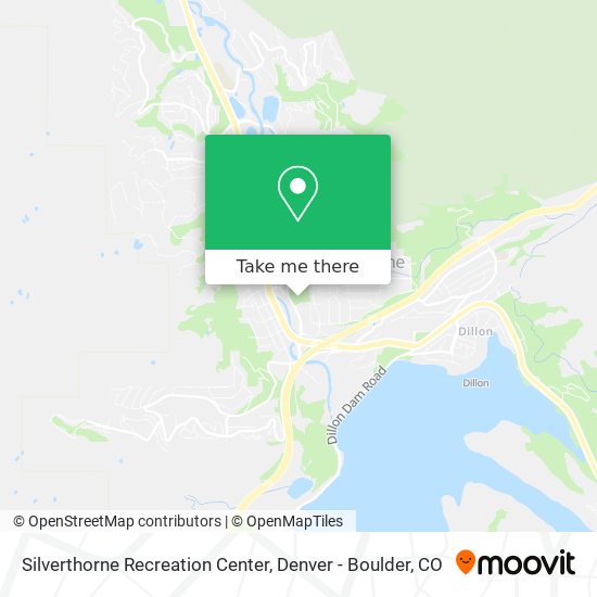 Mapa de Silverthorne Recreation Center
