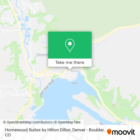 Homewood Suites by Hilton Dillon map