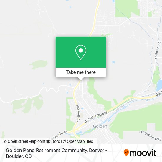 Golden Pond Retirement Community map