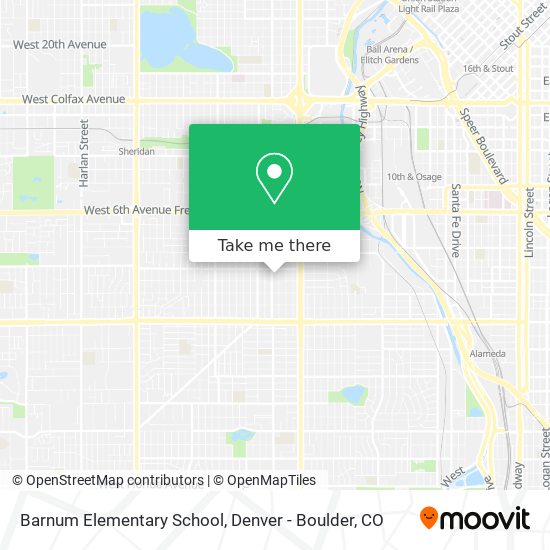 Barnum Elementary School map