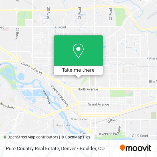 Mapa de Pure Country Real Estate