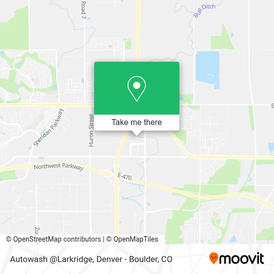 Autowash @Larkridge map