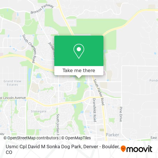 Mapa de Usmc Cpl David M Sonka Dog Park