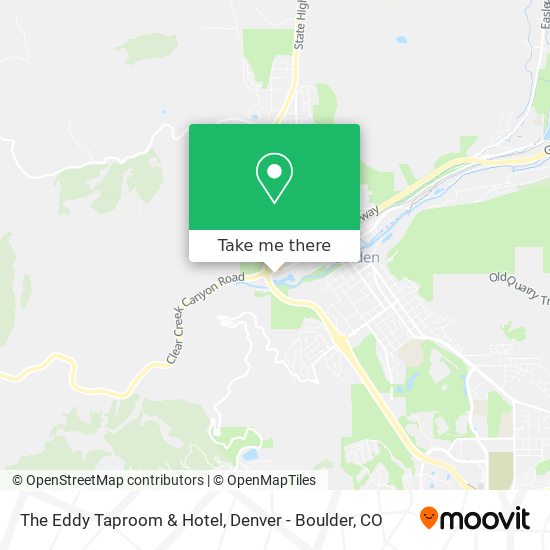 Mapa de The Eddy Taproom & Hotel