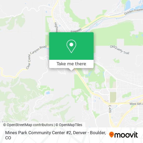 Mapa de Mines Park Community Center #2