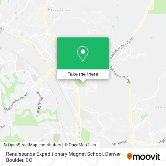 Renaissance Expeditionary Magnet School map
