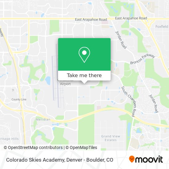Colorado Skies Academy map