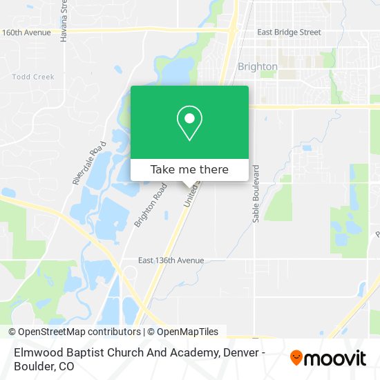 Elmwood Baptist Church And Academy map