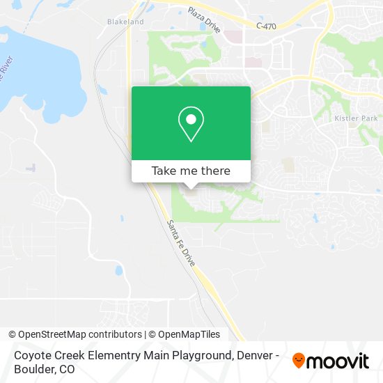 Coyote Creek Elementry Main Playground map