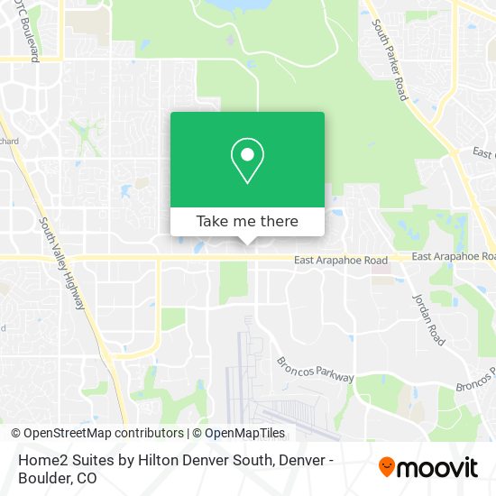 Home2 Suites by Hilton Denver South map