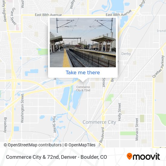 Mapa de Commerce City & 72nd