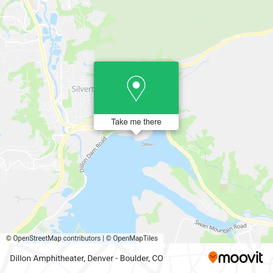 Dillon Amphitheater map