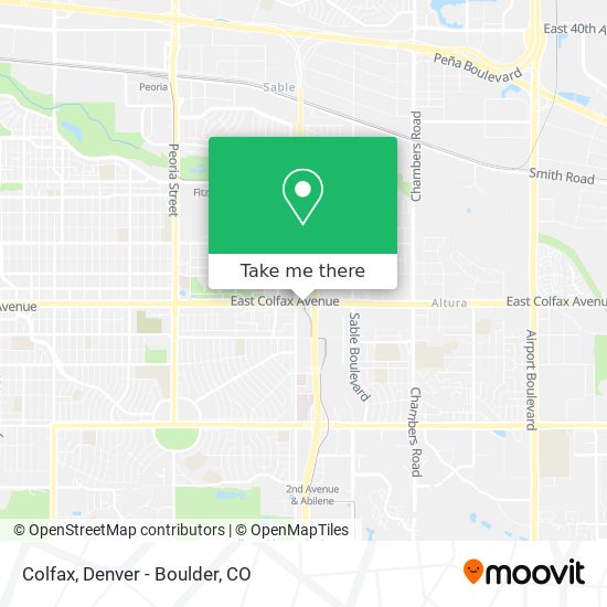 Mapa de Colfax