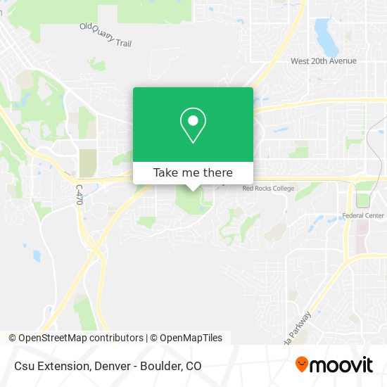 Csu Extension map