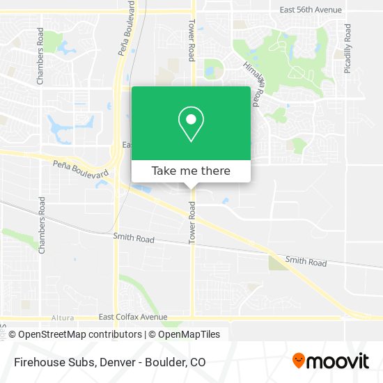 Mapa de Firehouse Subs
