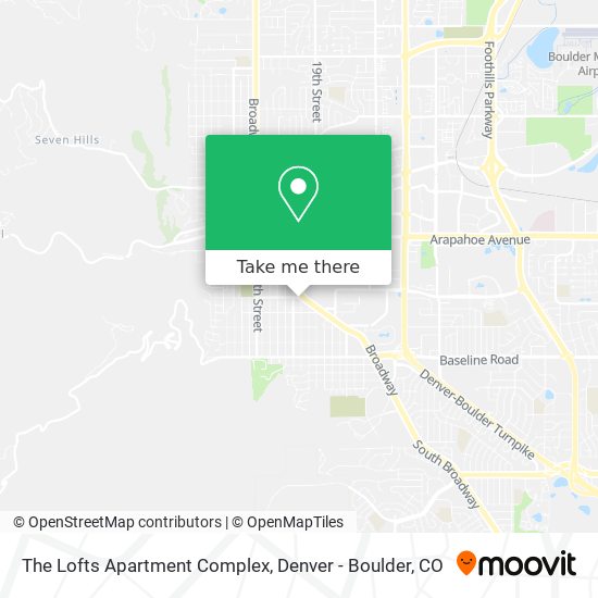 The Lofts Apartment Complex map