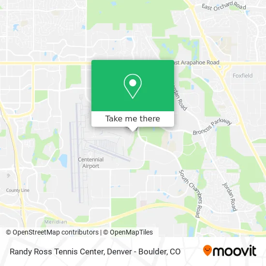 Randy Ross Tennis Center map