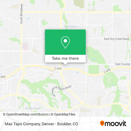 Mapa de Max Taps Company