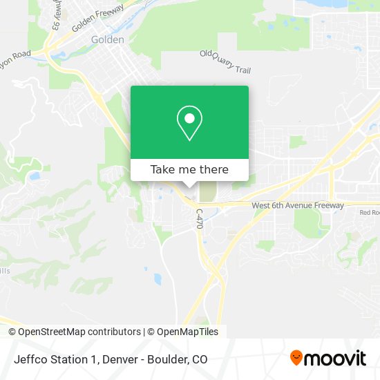 Mapa de Jeffco Station 1