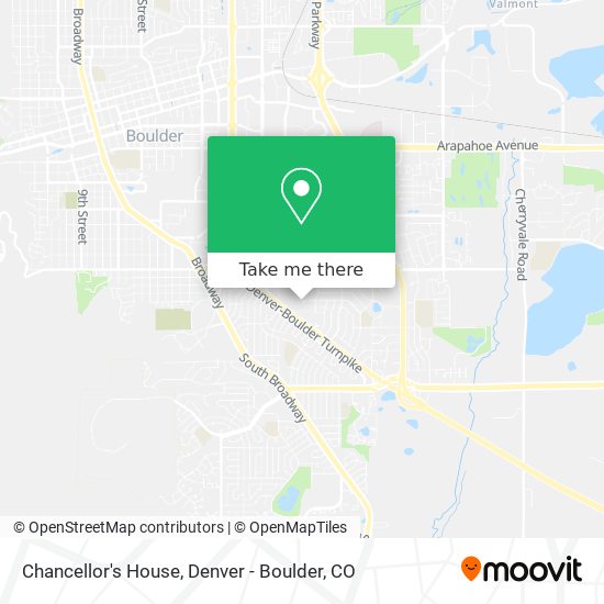 Chancellor's House map