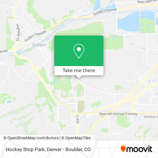 Hockey Stop Park map