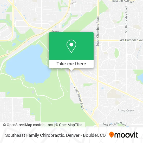 Southeast Family Chiropractic map