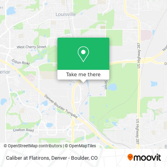 Mapa de Caliber at Flatirons