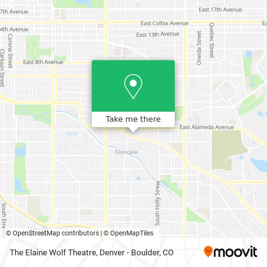 Mapa de The Elaine Wolf Theatre