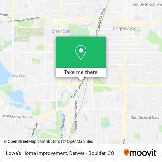 Lowe's Home Improvement map