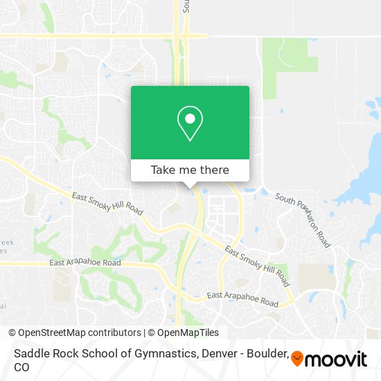 Saddle Rock School of Gymnastics map