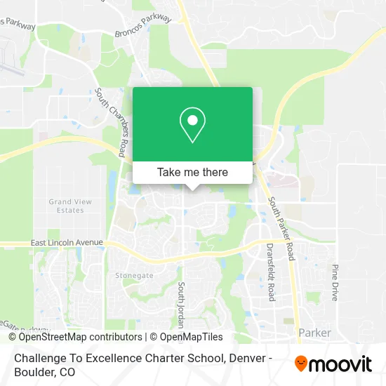 Challenge To Excellence Charter School map