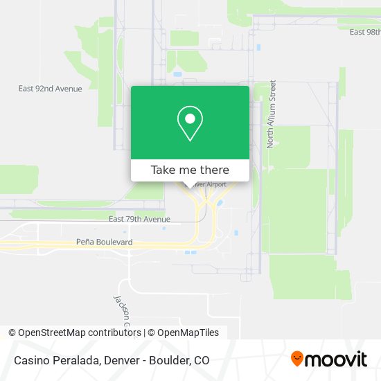 Casino Peralada map