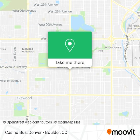 Mapa de Casino Bus