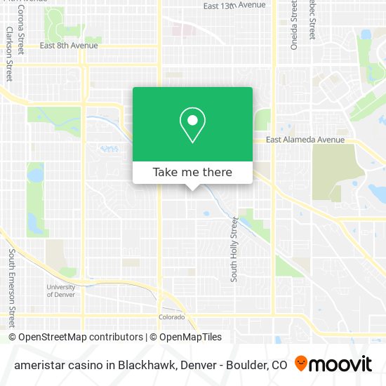 Mapa de ameristar casino in Blackhawk