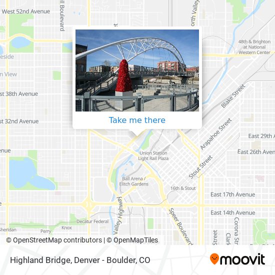 Mapa de Highland Bridge