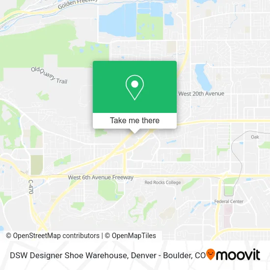 DSW Designer Shoe Warehouse map