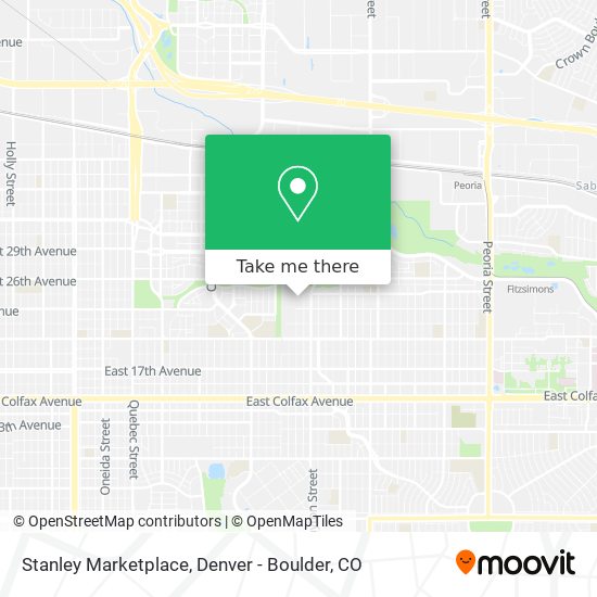 Mapa de Stanley Marketplace