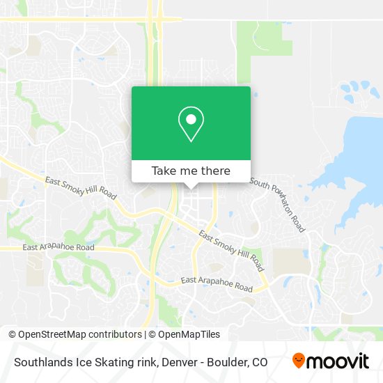 Mapa de Southlands Ice Skating rink