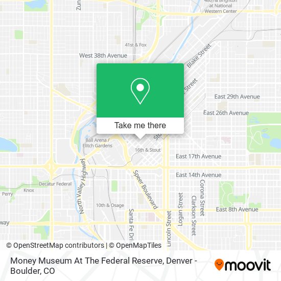 Money Museum At The Federal Reserve map