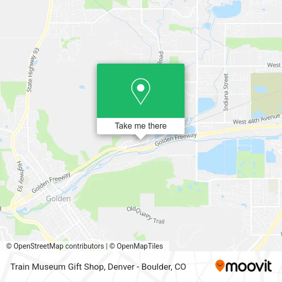 Train Museum Gift Shop map