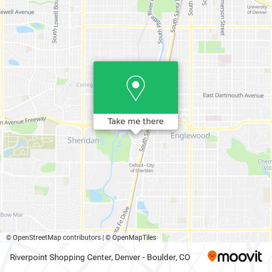 Riverpoint Shopping Center map